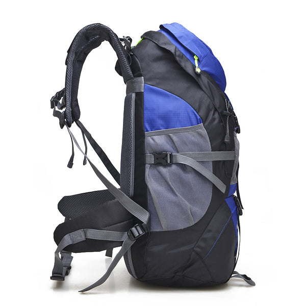 50L Waterproof Hiking Backpack Climbing Mountaineering Bag