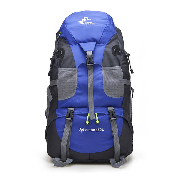 50L Waterproof Hiking Backpack Climbing Mountaineering Bag