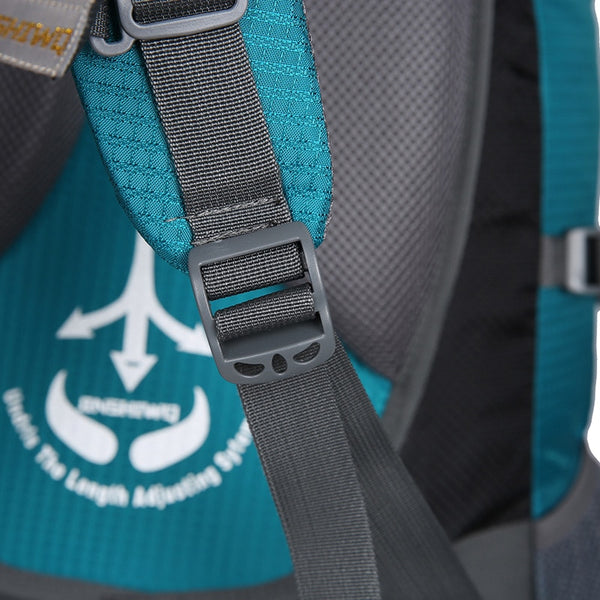 80L Camping Hiking Backpack  Nylon superlight w\ Aluminum alloy support 1.65kg