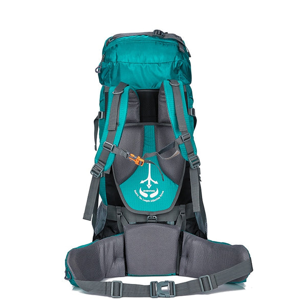 80L Camping Hiking Backpack  Nylon superlight w\ Aluminum alloy support 1.65kg