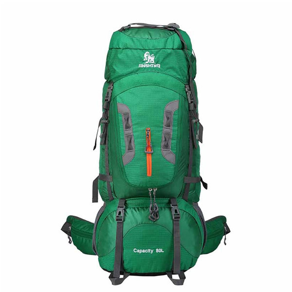 80L Camping Hiking Backpack  Nylon superlight w\ Aluminum alloy support 1.65kg