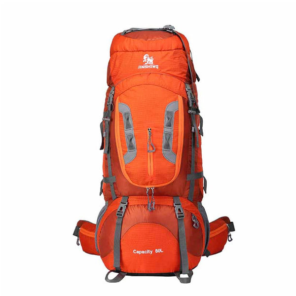 80L Camping Hiking Backpack  Nylon superlight w\ Aluminum alloy support 1.65kg