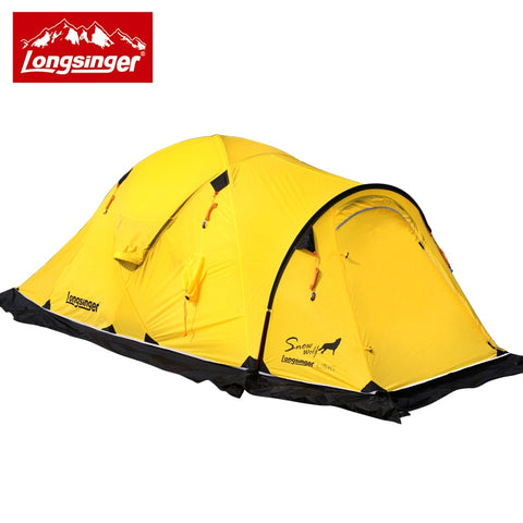 Longsinger/Silicon ultra-light double layer outdoor camping hiking winter tent