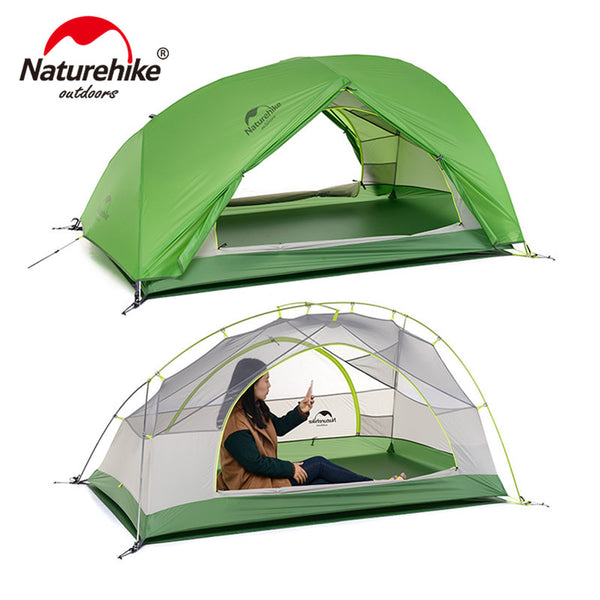 Naturehike Star River Camping Tent Upgraded Ultralight 2 Person 4 Season Tent With Free Mat NH17T012-T