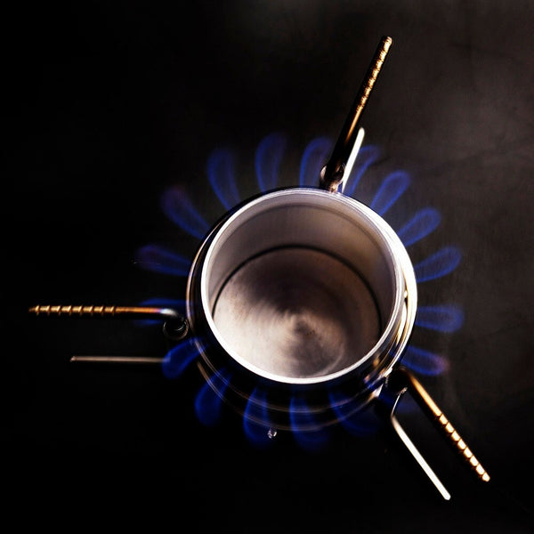 New Portable Stainless Steel Mini Ultra-light Spirit Burner Alcohol Stove Camping