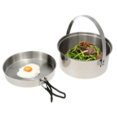 Outdoor Pot Pan Cookware Stainless Steel