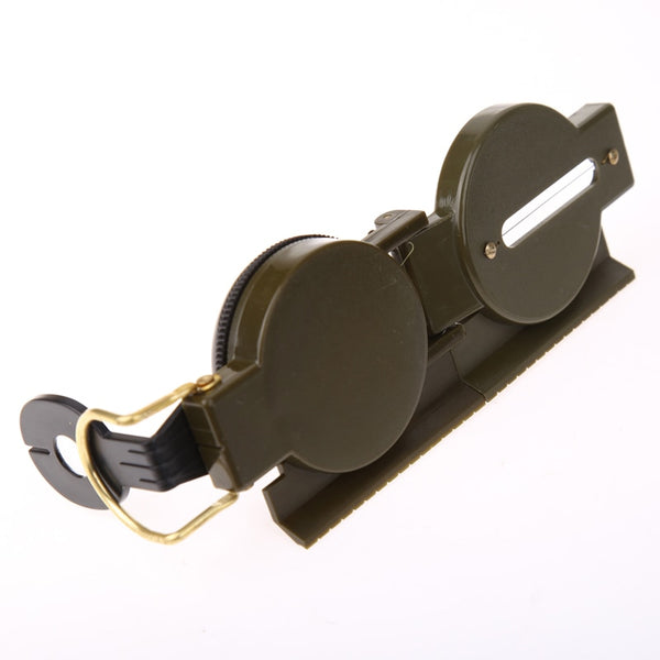 Portable Army Green Folding Lens Compass