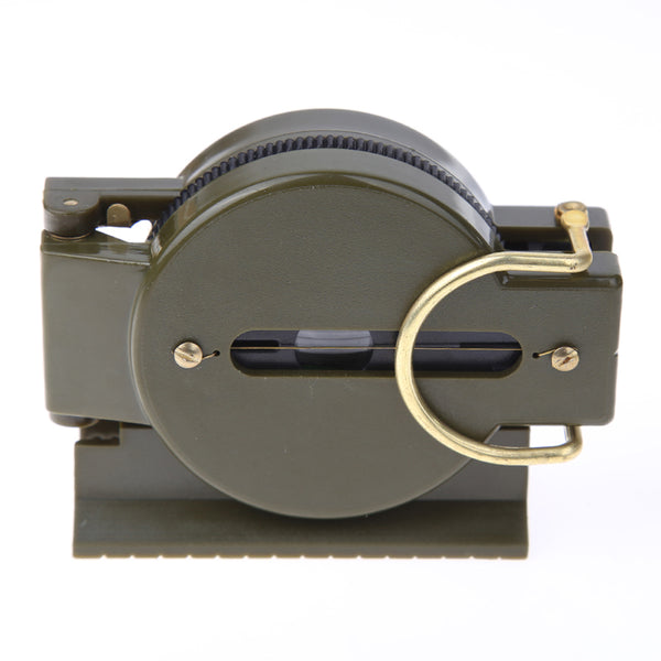 Portable Army Green Folding Lens Compass