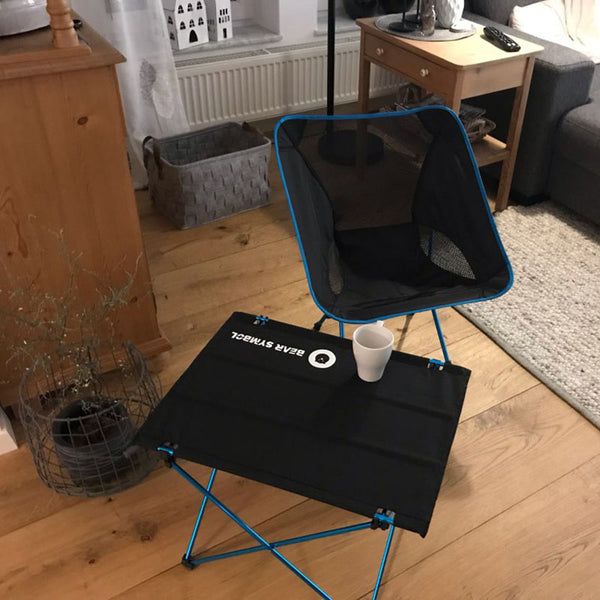 Portable Foldable Folding Table, Chair, Desk for Camping BBQ Traveling Outdoor Picnic 7075 Aluminium Alloy Ultra-light