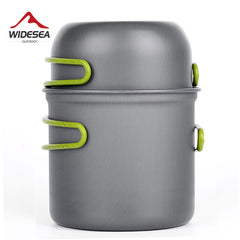 Ultralight Camping Cookware  Pot Pan 1-2 persons